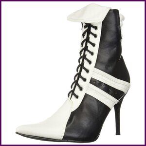 4.5 Inch Heel Ankle Boots Size 5-12 Boudoir Fetish Shoes